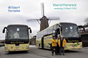 Voorzittersreis maart 2013  Yerseke (Zeeland)